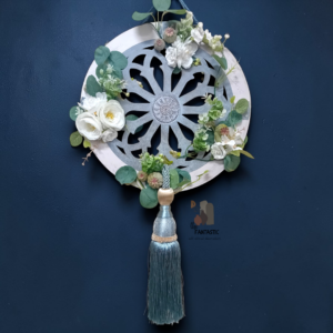 Χειροποίητο στεφάνι με ξύλο & μέταλλο!